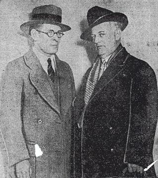 David Rockola with his attorney Louis Piquette